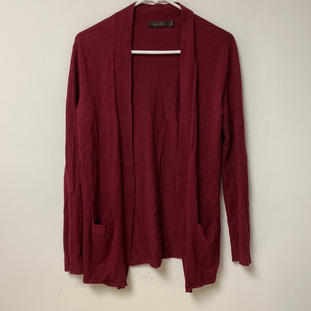 Maroon Cardigan